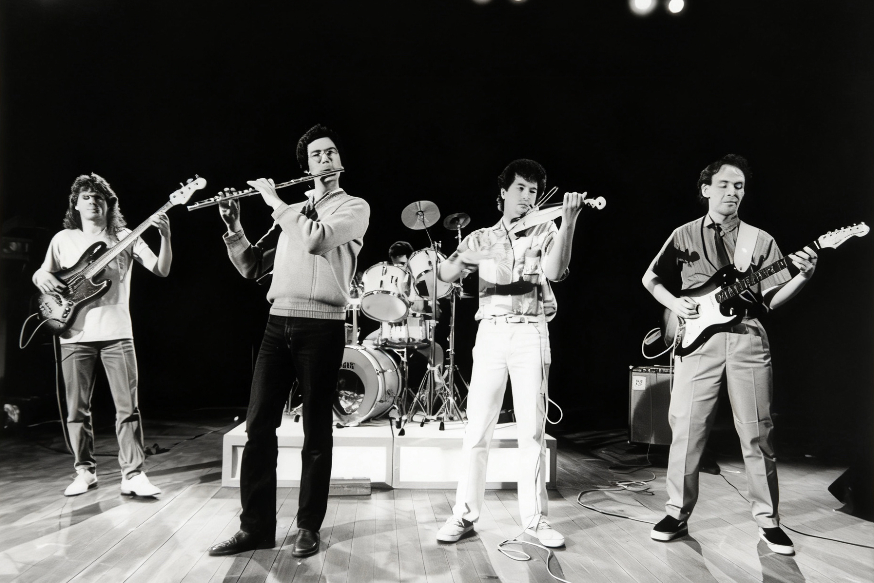 Los primeros conciertos en los años 70
